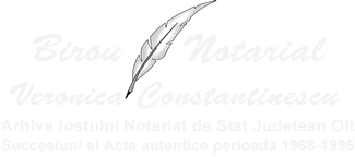 Birou notarial Veronica Constantinescu